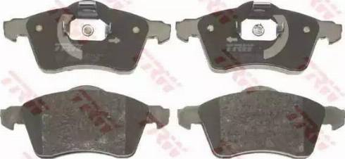 Lemförder 24850 - Brake Pad Set, disc brake autospares.lv