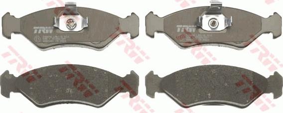 TRW GDB1221 - Brake Pad Set, disc brake autospares.lv