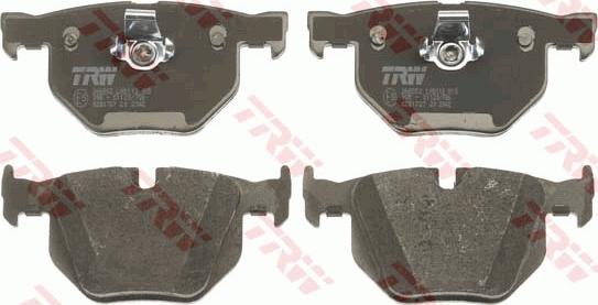 TRW GDB1727 - Brake Pad Set, disc brake autospares.lv