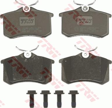TRW GDB823 - Brake Pad Set, disc brake autospares.lv