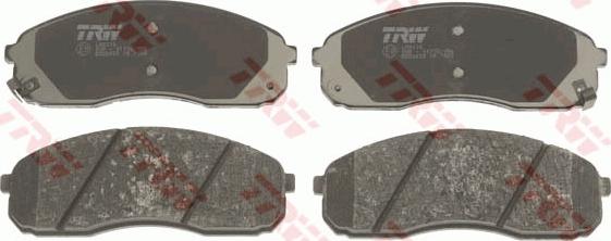 TRW GDB3433 - Brake Pad Set, disc brake autospares.lv