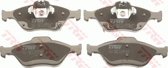 TRW GDB3625 - Brake Pad Set, disc brake autospares.lv