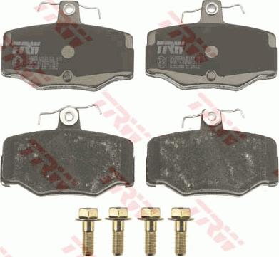 TRW GDB3092AT - Brake Pad Set, disc brake autospares.lv