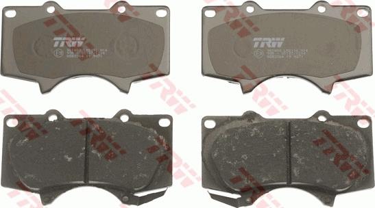 TRW GDB3364DT - Brake Pad Set, disc brake autospares.lv