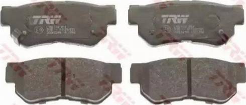 RIDER RD.3323.DB3284 - Brake Pad Set, disc brake autospares.lv