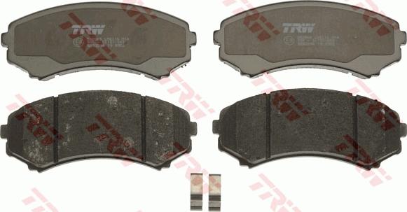 TRW GDB3246 - Brake Pad Set, disc brake autospares.lv