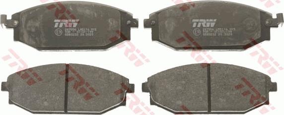 TRW GDB3232 - Brake Pad Set, disc brake autospares.lv