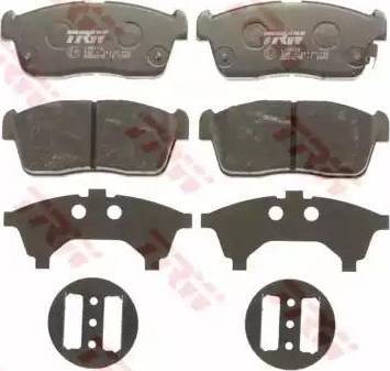 Alpha Brakes HKP-SU-014 - Brake Pad Set, disc brake autospares.lv