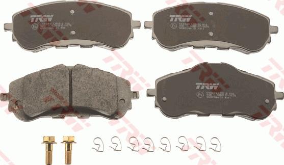 TRW GDB2044 - Brake Pad Set, disc brake autospares.lv