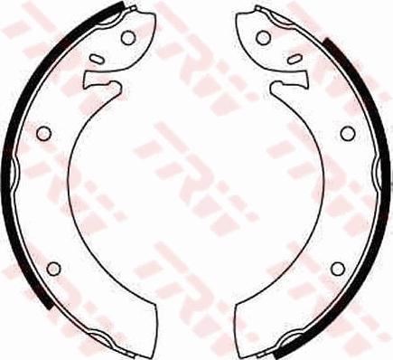 TRW GS6087 - Brake Shoe Set autospares.lv