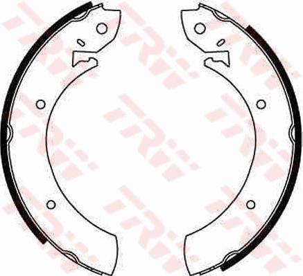 TRW GS6181 - Brake Shoe Set autospares.lv