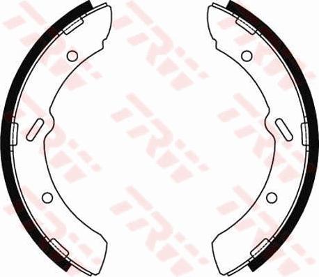 TRW GS8459 - Brake Shoe Set autospares.lv