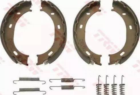 RIDER RD.2638.GS8433 - Brake Shoe Set, parking brake autospares.lv