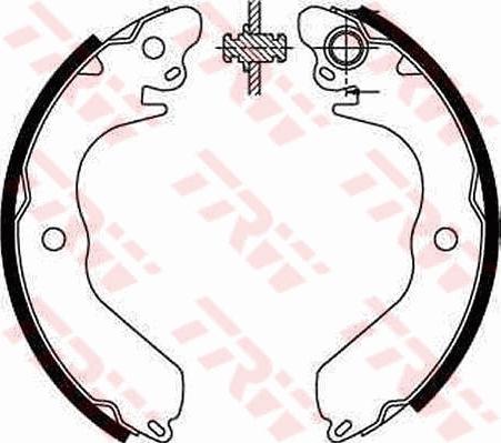 TRW GS8553 - Brake Shoe Set autospares.lv