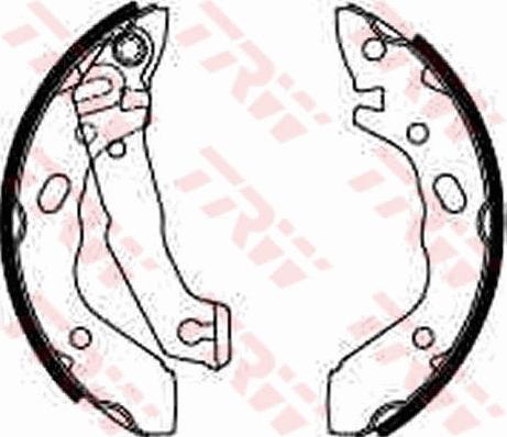 TRW GS8568 - Brake Shoe Set autospares.lv