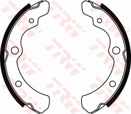 TRW GS8507 - Brake Shoe Set autospares.lv