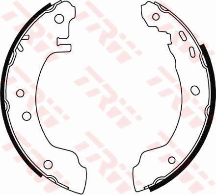 TRW GS8529 - Brake Shoe Set autospares.lv