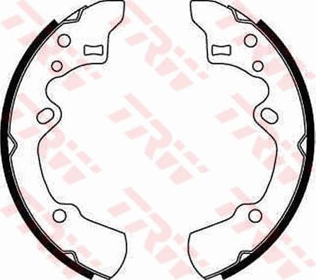 TRW GS8520 - Brake Shoe Set autospares.lv