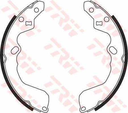 TRW GS8694 - Brake Shoe Set autospares.lv