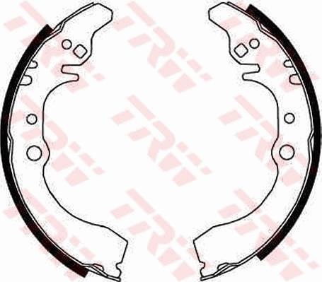 TRW GS8647 - Brake Shoe Set autospares.lv