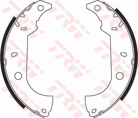 TRW GS8614 - Brake Shoe Set autospares.lv