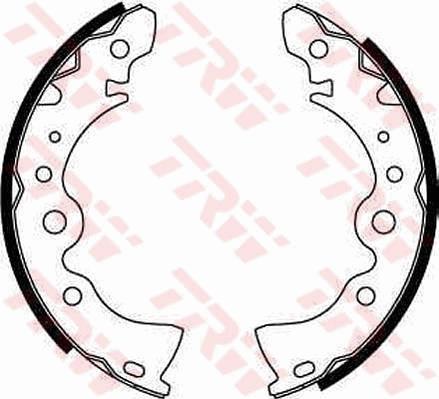 TRW GS8246 - Brake Shoe Set autospares.lv