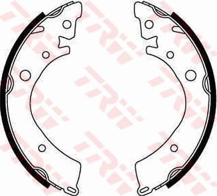 TRW GS8215 - Brake Shoe Set autospares.lv