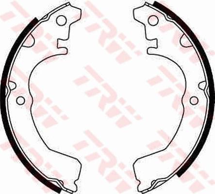 TRW GS8220 - Brake Shoe Set autospares.lv