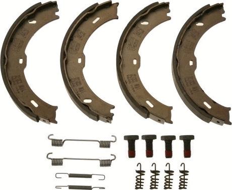 TRW GS8758 - Brake Shoe Set, parking brake autospares.lv