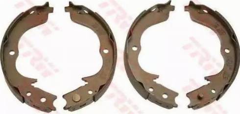 Alpha Brakes HST-MS-056 - Brake Shoe Set, parking brake autospares.lv