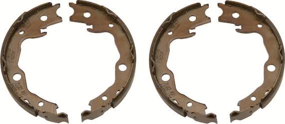 TRW GS8752 - Brake Shoe Set, parking brake autospares.lv