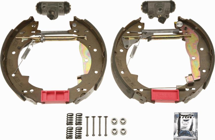 TRW GSK1551 - Brake Shoe Set autospares.lv