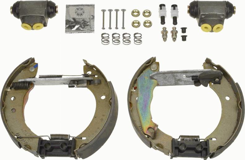 TRW GSK1635 - Brake Shoe Set autospares.lv