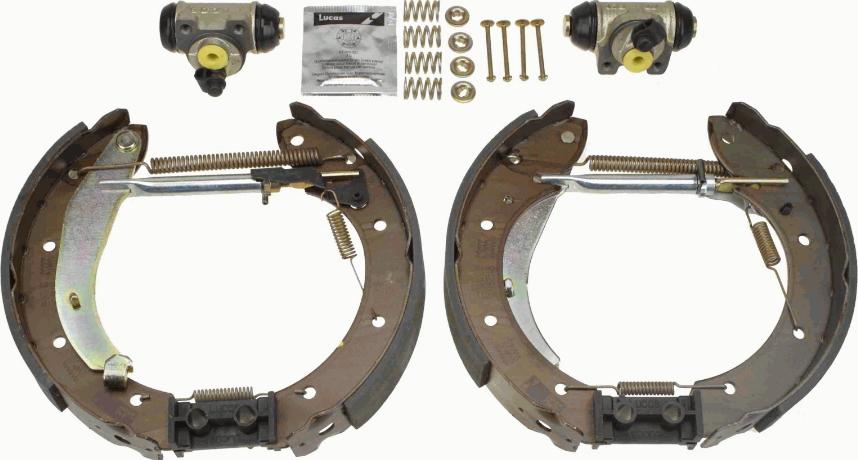 TRW GSK1055 - Brake Shoe Set autospares.lv