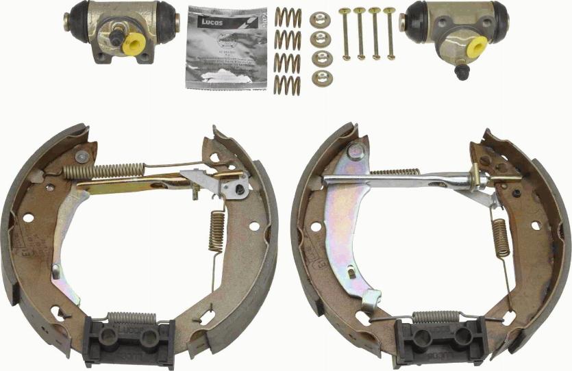 TRW GSK1036 - Brake Shoe Set autospares.lv