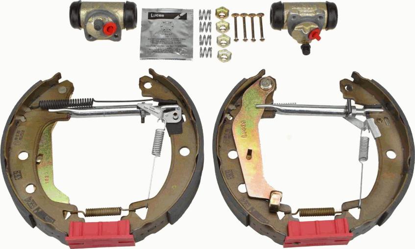 TRW GSK1144 - Brake Shoe Set autospares.lv