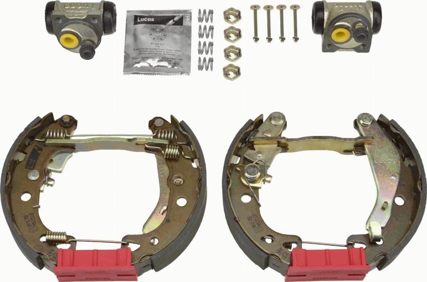 TRW GSK1139 - Brake Shoe Set autospares.lv