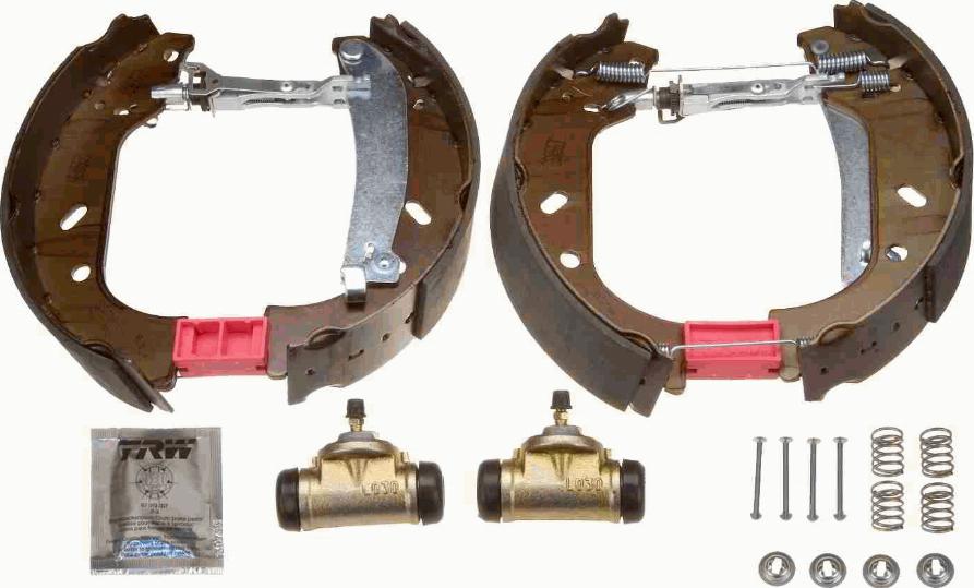 TRW GSK1860 - Brake Shoe Set autospares.lv