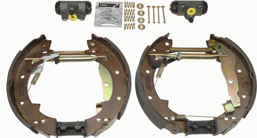 TRW GSK1330 - Brake Shoe Set autospares.lv