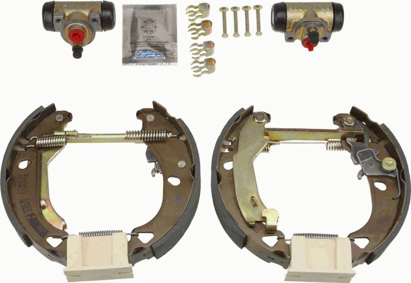 TRW GSK1734 - Brake Shoe Set autospares.lv