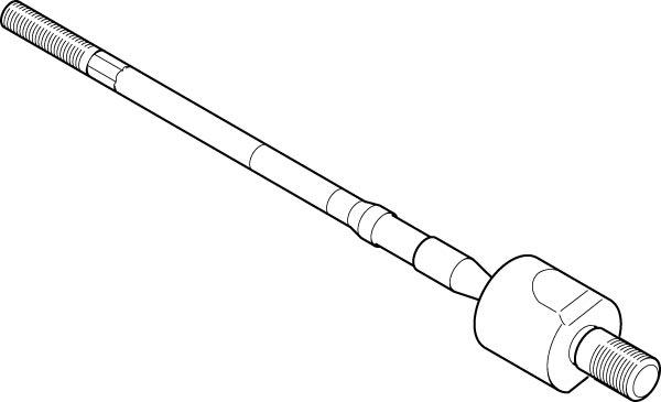 TRW JAR562 - Inner Tie Rod, Axle Joint autospares.lv