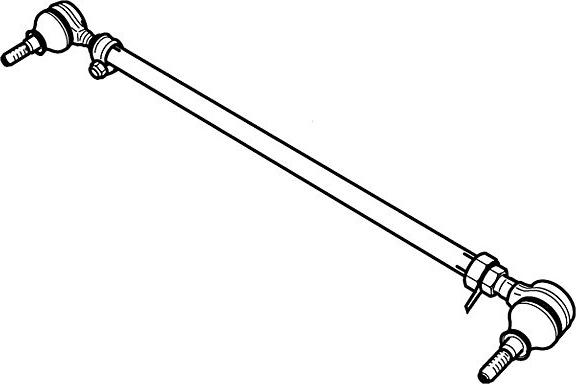 TRW JRA281 - Tie Rod autospares.lv