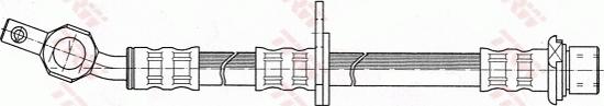 TRW PHD374 - Brake Hose autospares.lv