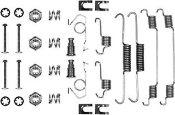 TRW SFK113 - Accessory Kit, brake shoes autospares.lv