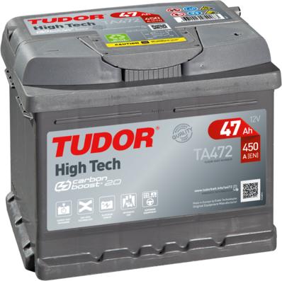 Tudor TA472 - Starter Battery autospares.lv