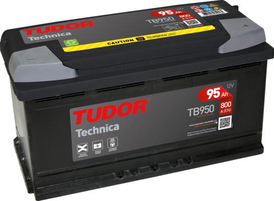 Tudor TB950 - Starter Battery autospares.lv
