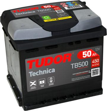 Tudor TB500 - Starter Battery autospares.lv
