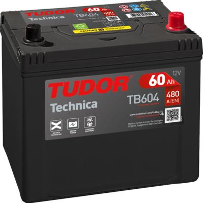 Tudor TB604 - Starter Battery autospares.lv