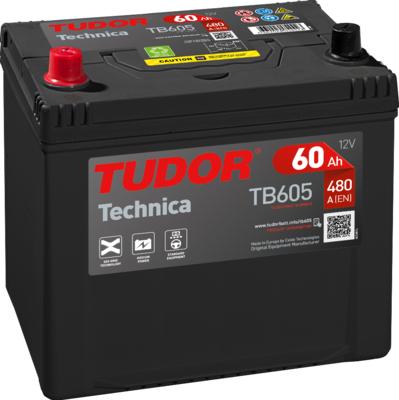 Tudor TB605 - Starter Battery autospares.lv