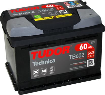 Tudor TB602 - Starter Battery autospares.lv